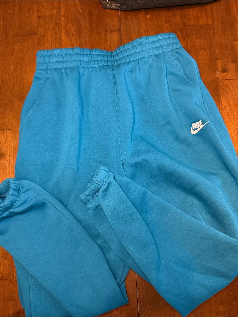 Nike Kids Bright Blue Fleece Joggers XL NWT